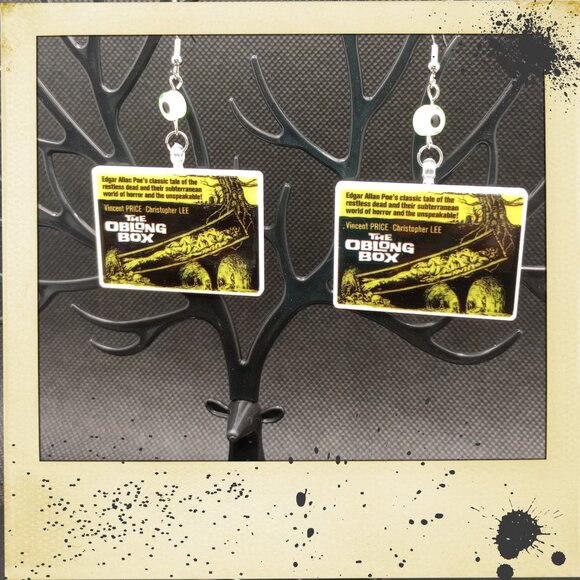 The Oblong Box 1969 Edgar Allan Poe Vincent Price Christopher Lee British Horror - Picture 2 of 2